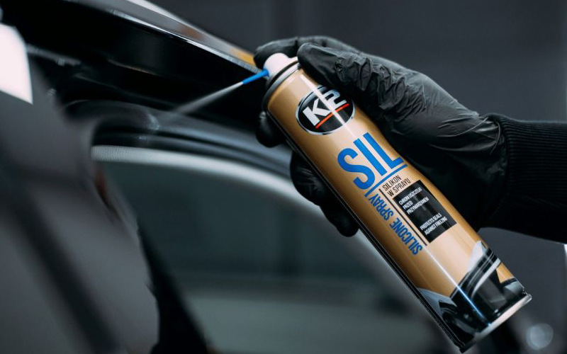 K2 Sil Silikon W Sprayu Do Konserwacji Uszczelek 300ml