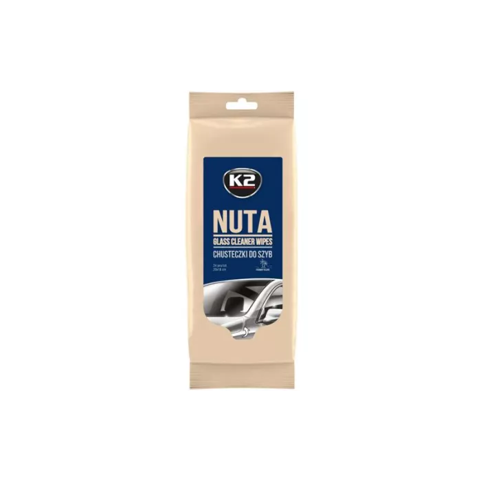 K2 Nuta Wipes Glass Cleaning Wipes (24 Pieces)