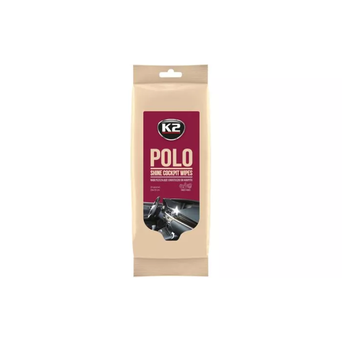 K2 Polo Shine Wipes Toallitas para Salpicadero