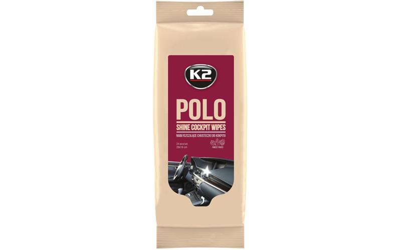 K2 Polo Shine Wipes Toallitas para Salpicadero