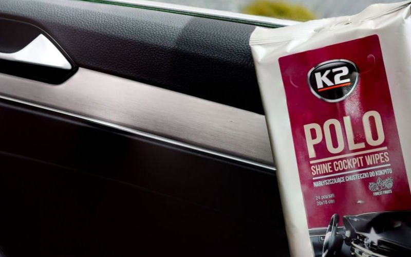 K2 Polo Shine Wipes Toallitas para Salpicadero