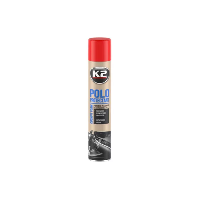 K2 Polo Protectant Mat Espuma Limpiadora de Salpicadero 750ml (Fresa)