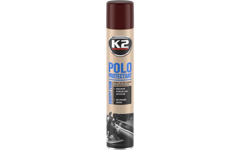 K2 Polo Protectant Mat ПЕНА ДЛЯ ОЧИСТКИ ПАНЕЛИ ПРИБОРОВ 750МЛ (КОФЕ)