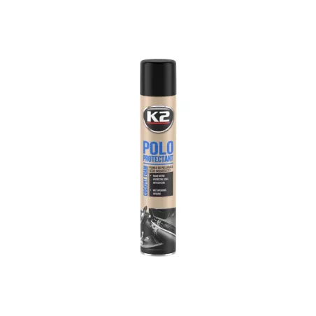 K2 Polo Protectant Mat Cockpit Cleaning Foam 750ml (Black)