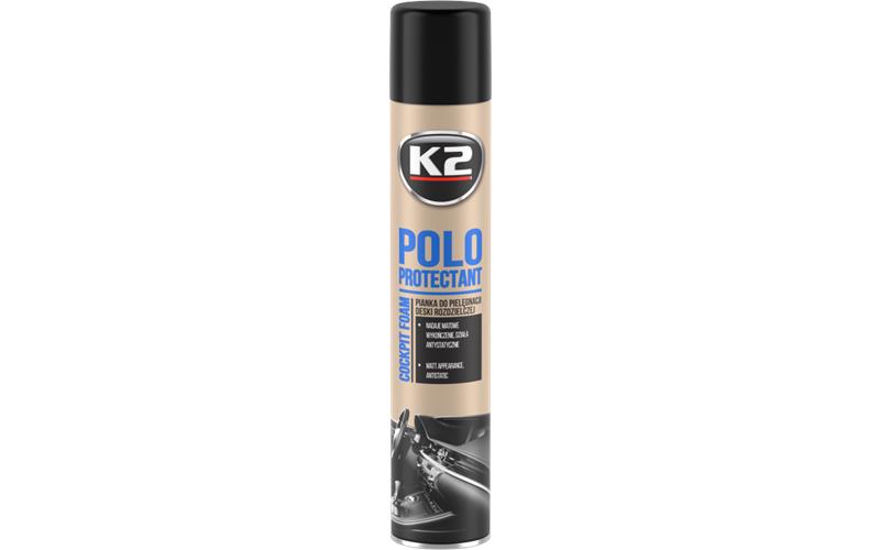 K2 Polo Protectant Mat ПЕНА ДЛЯ ОЧИСТКИ ПАНЕЛИ ПРИБОРОВ 750МЛ (ЧЁРНАЯ)
