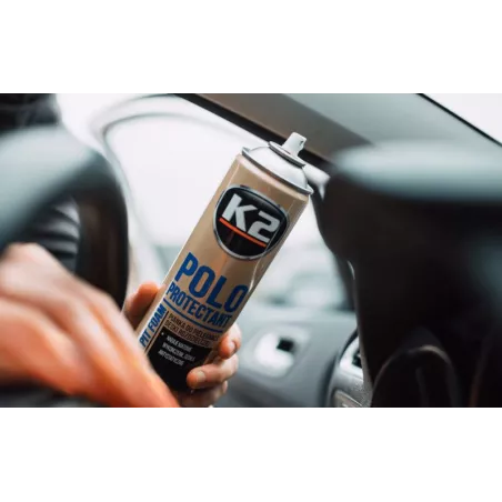K2 Polo Protectant Mat Cockpit Cleaning Foam 750ml (Black)