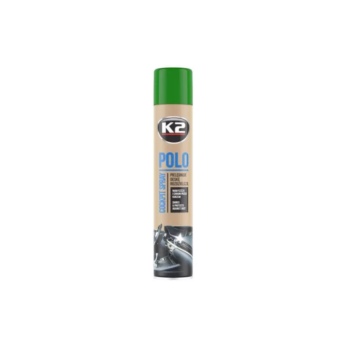 K2 Polo Cockpit Pin Spray D’entretien du Tableau de Bord 750ml
