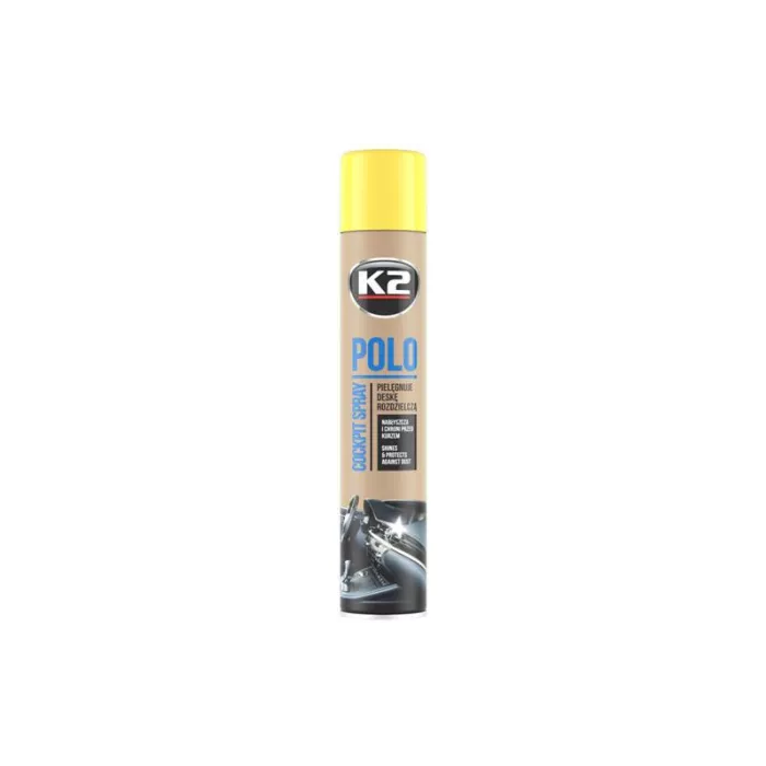 K2 Polo Cocpit Limón Spray para Cuidado del Tablero 750ml