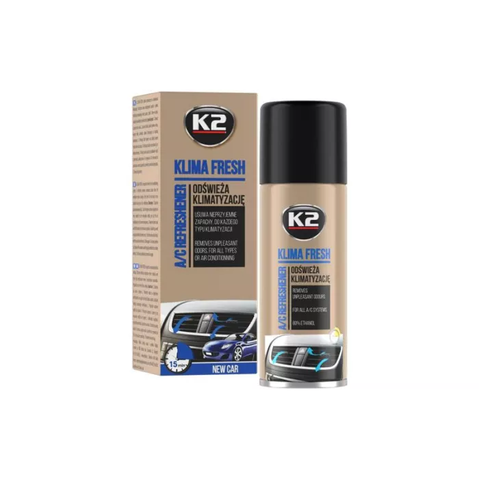 K2 Klima Fresh New Car Air Conditioning Refresher 150ml