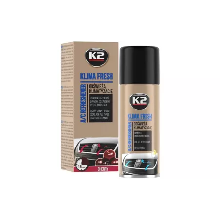 K2 Klima Fresh Cherry Limpiador y Refrescante para Aire Acondicionado 150ml
