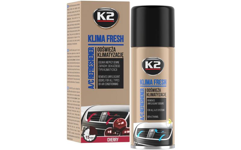 K2 Klima Fresh Cherry Limpiador y Refrescante para Aire Acondicionado 150ml