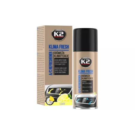 K2 Klima Fresh Lemon Air Conditioning Refresher 150ml