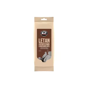K2 Letan Wipes Toallitas para TapicerÍa de Cuero (24 Unidades)