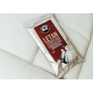 K2 Letan Wipes Lingettes Pour Sellerie En Cuir (24 Pièces)