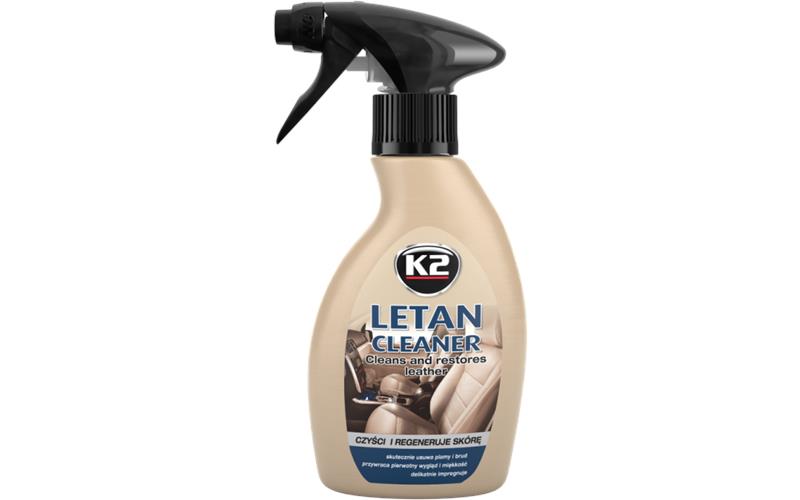 K2 Letan Cleaner Leather Cleaner And Restorer 250ml (With Pump)