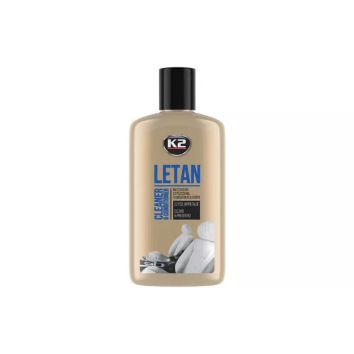 K2 Letan Cleaner Leche Limpiadora y Regeneradora de Cuero 200ml