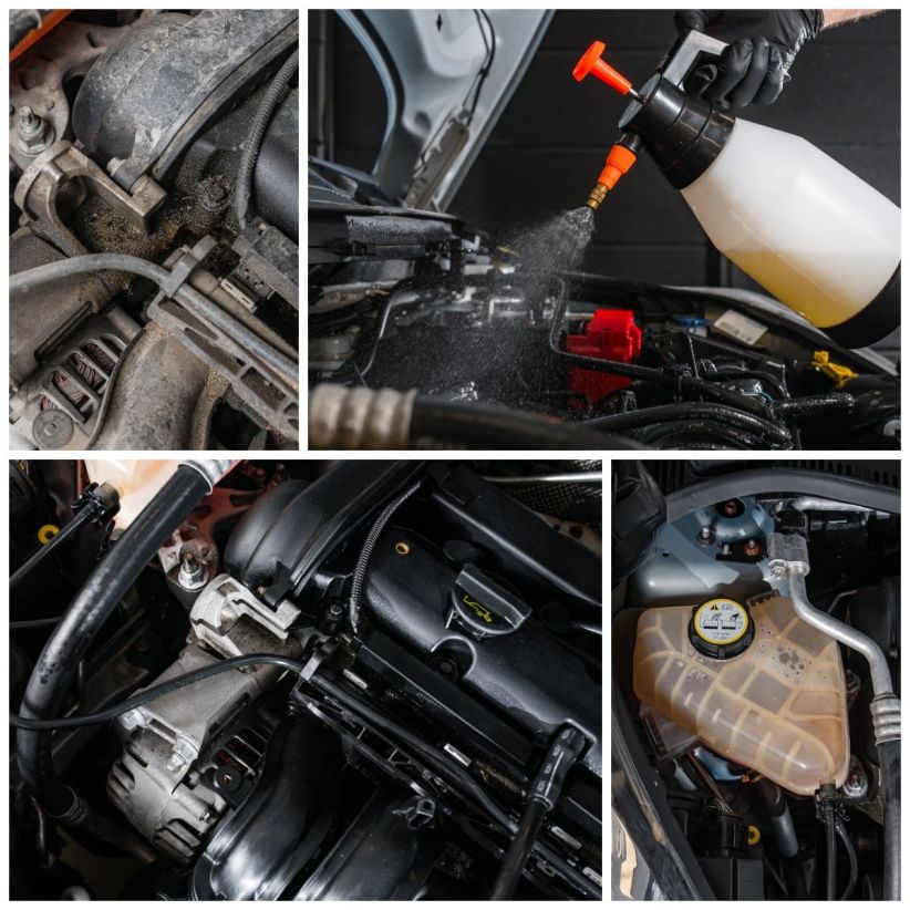 K2 Akra LÍquido para Limpieza de Motores 5L