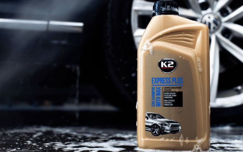 K2 Express Plus ChampÚ para Coche con Cera 1L