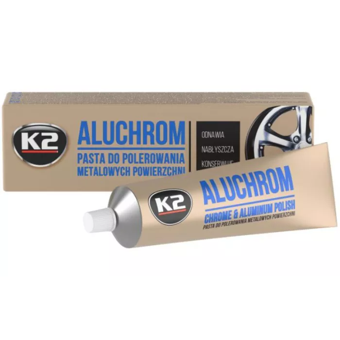 K2 Aluchrom Metal Polishing Paste 120g