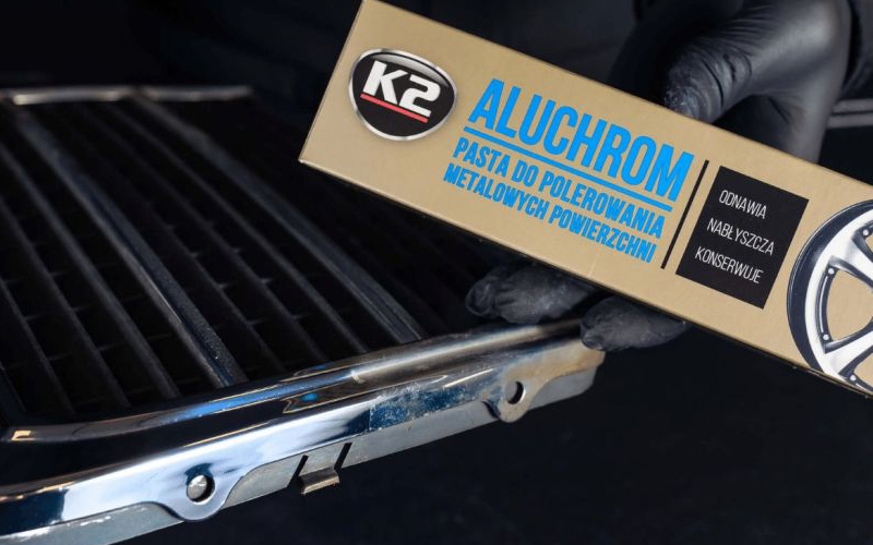 K2 Aluchrom Pâte à Polir Pour Surfaces Métalliques 120g