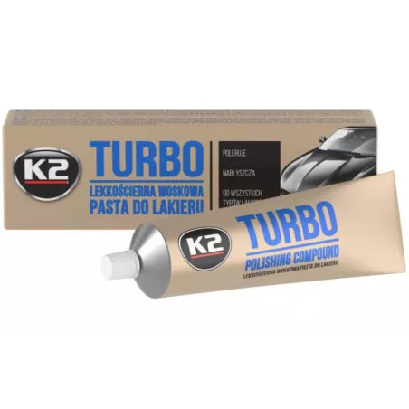 K2 Turbo Cire à Polir Légèrement Abrasive 120g