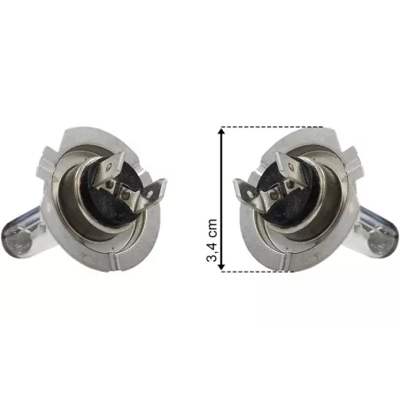 Bulb H7 24V 70W PX26D Golden (2 Pieces)