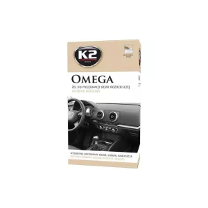 K2 Omega ГЕЛЬ ДЛЯ УХОДА ЗА ПАНЕЛЬЮ С ГУБКОЙ И МИКРОФИБРОЙ
