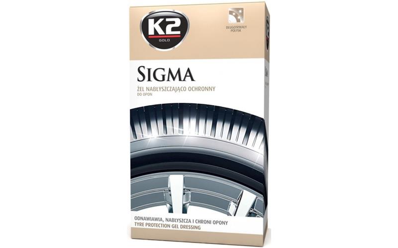 K2 Sigma Gel de Brillance Et D’entretien Pour Pneus