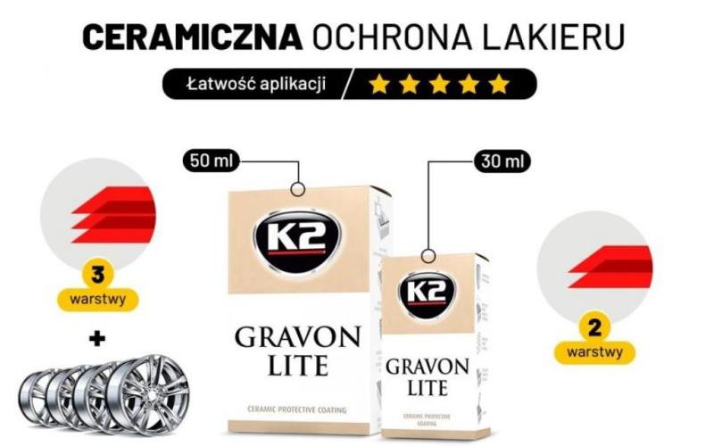 K2 Gravon Lite Ceramic Paint Coating 30ml