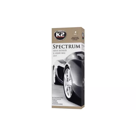 K2 Spectrum Cera Sintética 700ml (con Microfibra)