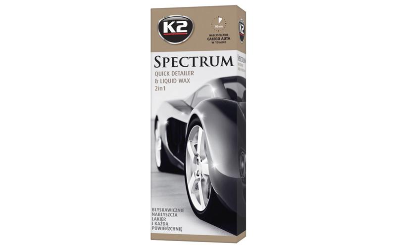 K2 Spectrum Cera Sintética 700ml (con Microfibra)