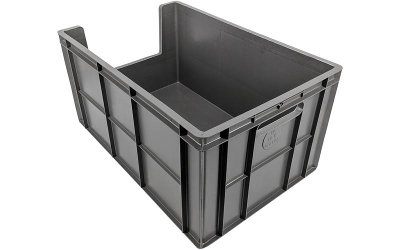 Skrzynia Magazynowa Plastikowa Euro 600x400x300 mm (Sztaplowana /  Piętrowana)