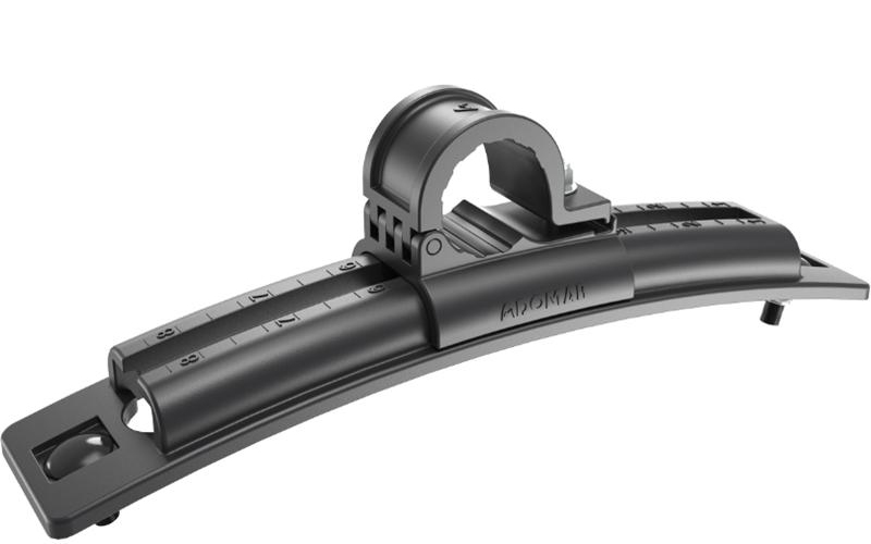 Soporte Ajustable Plástico para Guardabarros Ø48