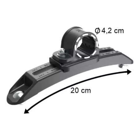 Support Réglable Plastique Pour Garde-boue / Aile Ø42 200mm
