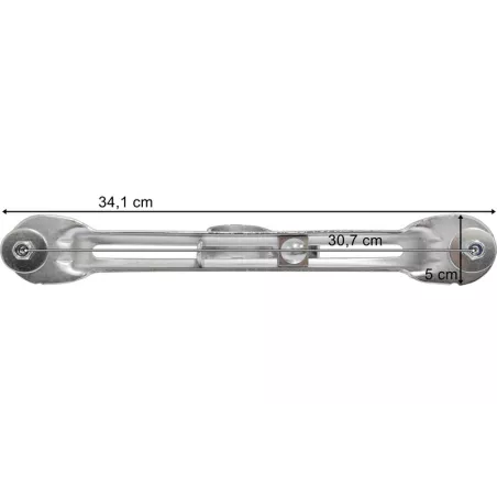 Metall Halterung Kotflügel Ø42 Verstellbar
