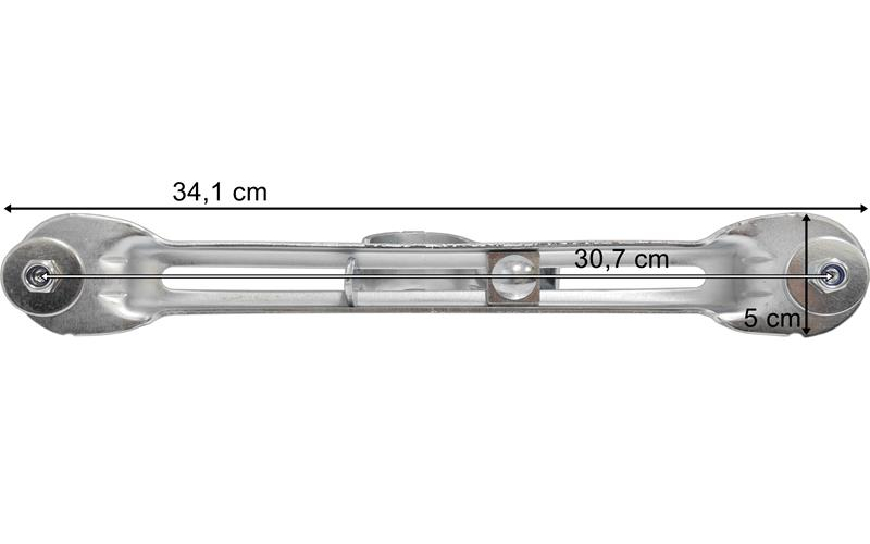Metall Halterung Kotflügel Ø42 Verstellbar