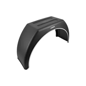 Guardabarros Trasero Plástico 280mm Parte Superior Plana