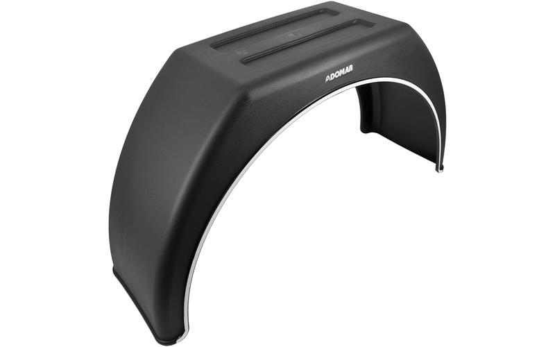 Garde-boue / Aile Plastique Arrière 260mm Dessus Plat