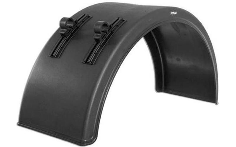 Guardabarros Trasero Plástico 430mm (con Soporte de Montaje)