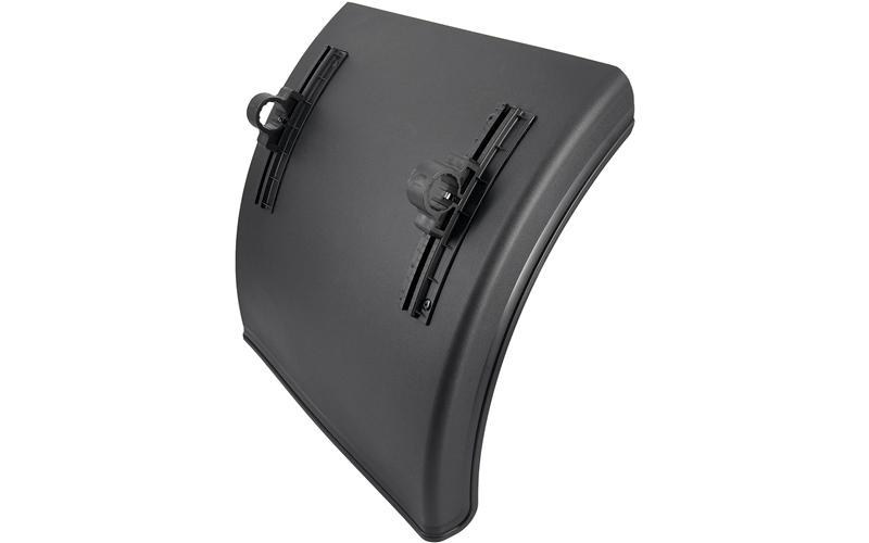 Guardabarros Trasero Plástico 670mm (con Soporte de Montaje)