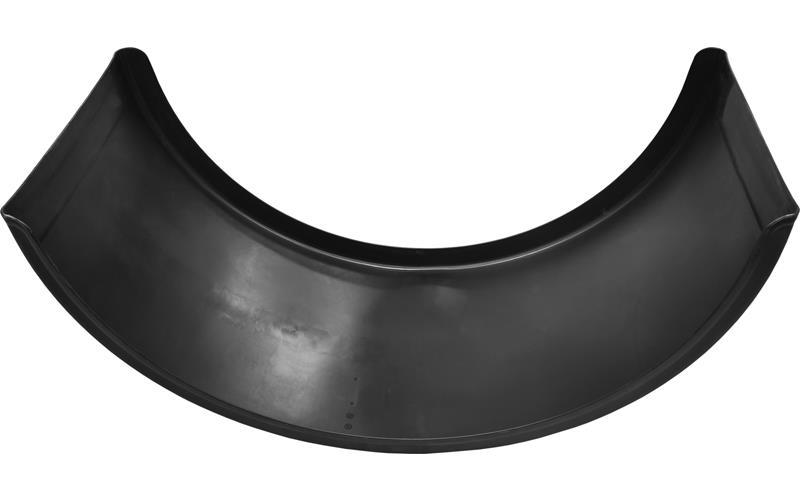 Guardabarros Trasero Plástico 600mm (sin Soporte de Montaje)