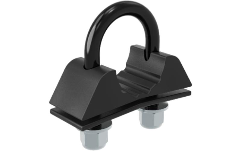 Support de Garde-boue / Aile Ø34 Dessus Plat