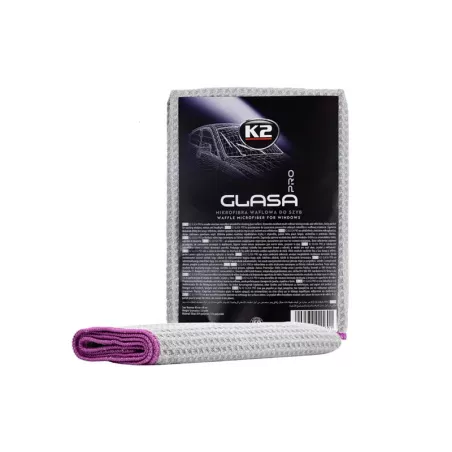 K2 Glasa Pro Microfibra Waffle para Cristales