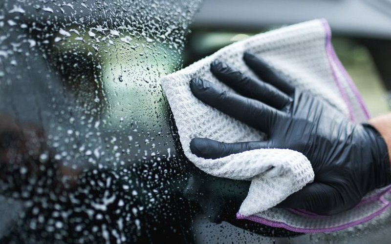 K2 Glasa Pro Waffle Microfiber Glass Cloth