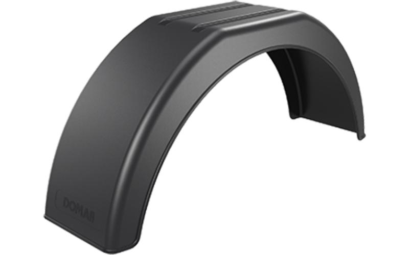 Guardabarros Trasero de Plástico 220mm Parte Superior Plana