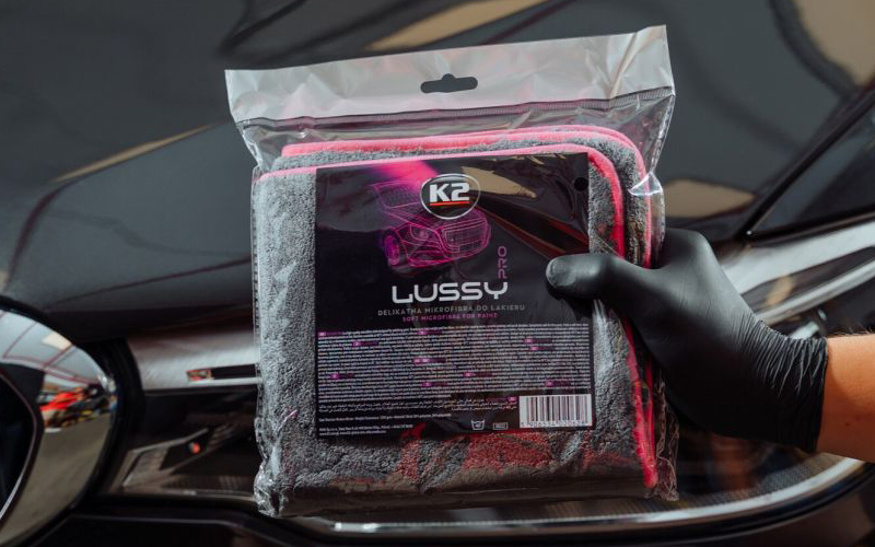 K2 Lussy Pro МИКРОФИБРОВОЕ ПОЛОТЕНЦЕ ДЛЯ СУШКИ ЛАКА 40x40СМ
