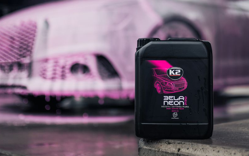 K2 Bella Neon Pro Espuma Activa Rosa 5L