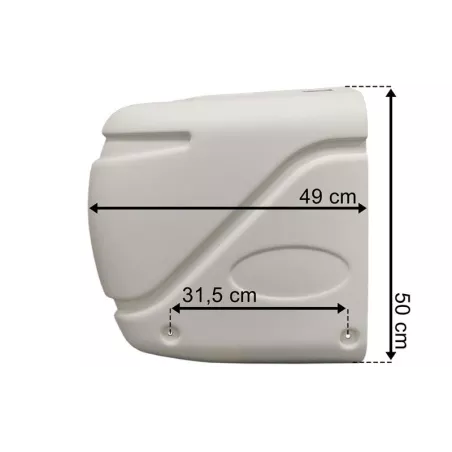 Agregat Chłodniczy Carrier Xarios 400 / 500 / 600 Obudowa Lewa