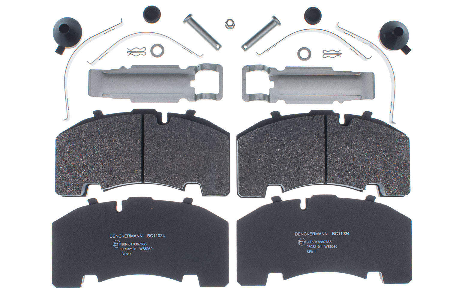 Brake Pads Front / Rear BPW SH, Jost Corona, Mercedes DCA TE TZ, Meritor TM, SAF B S SKRB SKRS SKRZ z, Schwarzmuller, Krone