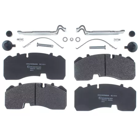 Brake Pads Front / Rear BPW SKH SKM